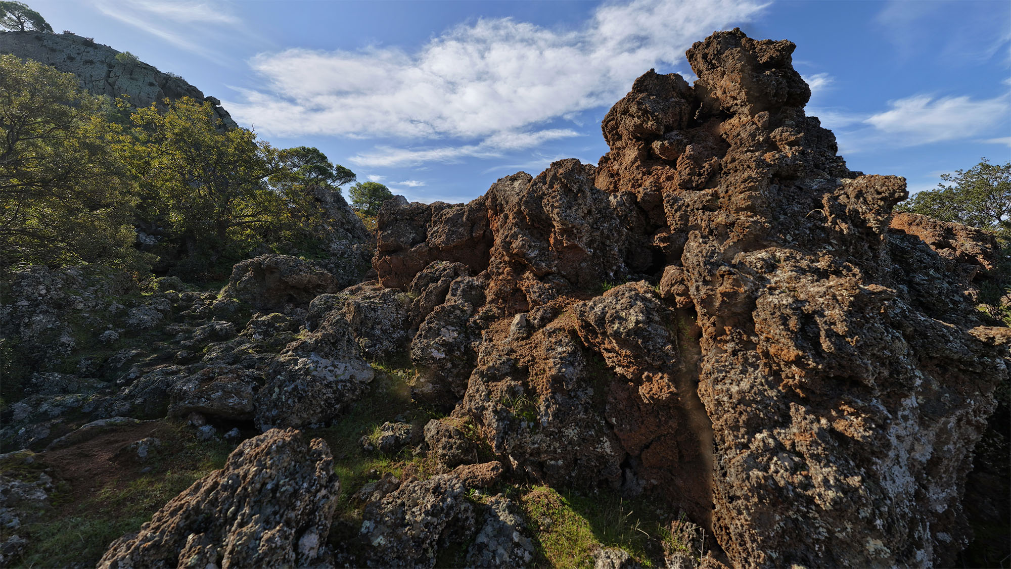 The volcano of Methana